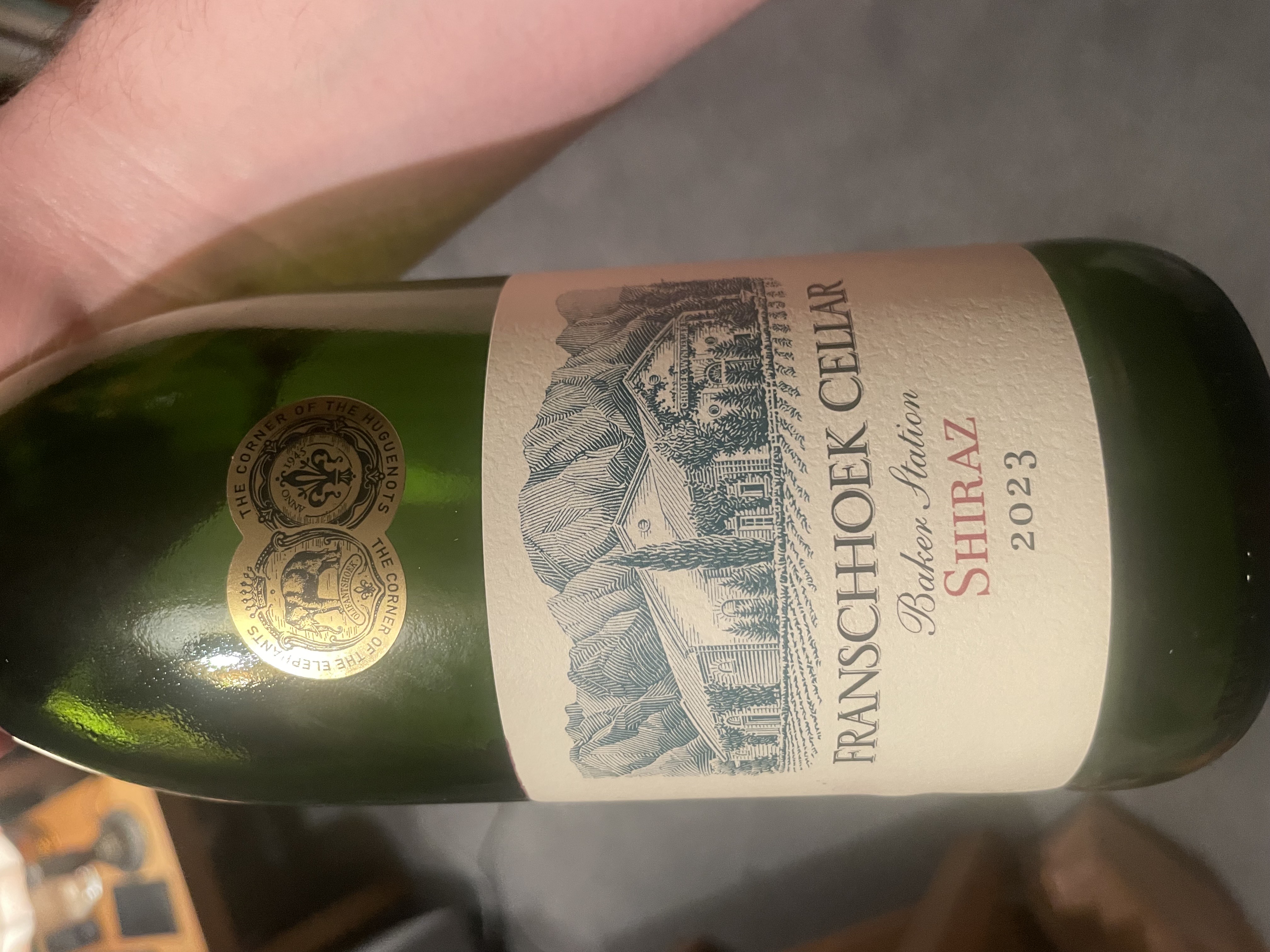 South African Shiraz Front