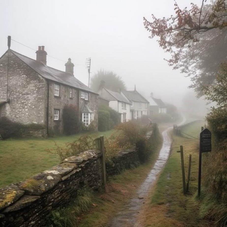 Lily Black and White