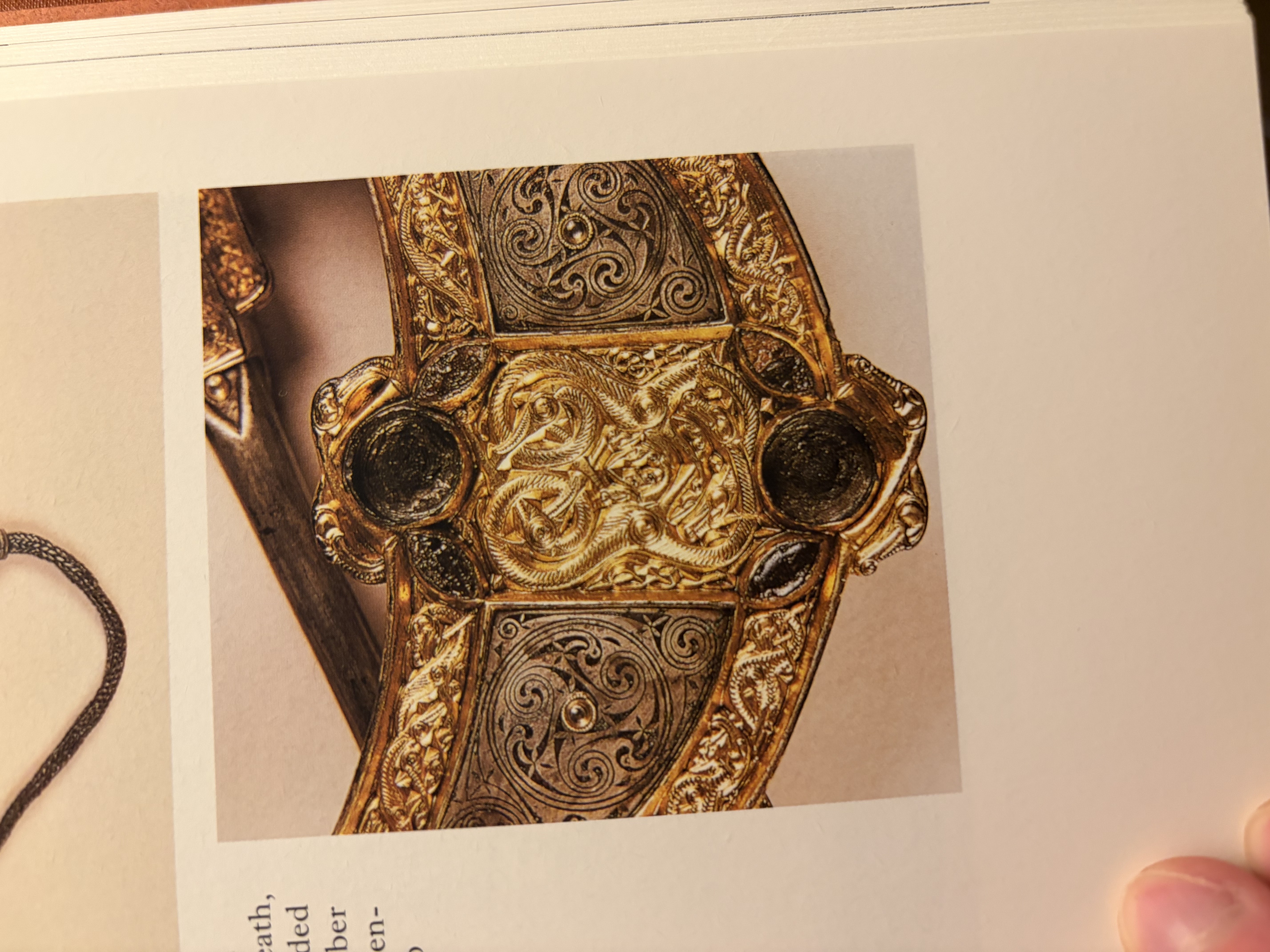 Close up of Tara brooch